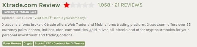 FPA Review of Xtrade.com