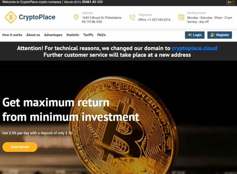 CryptoPlace