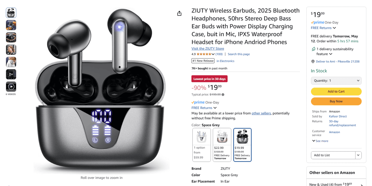 ZIUTY Wireless Earbuds – Are they a scam?